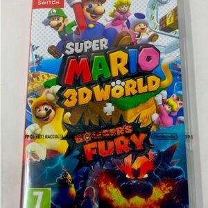 Mario 3D World Bowser's Fury Brand New Sealed European Version Nintendo Switch